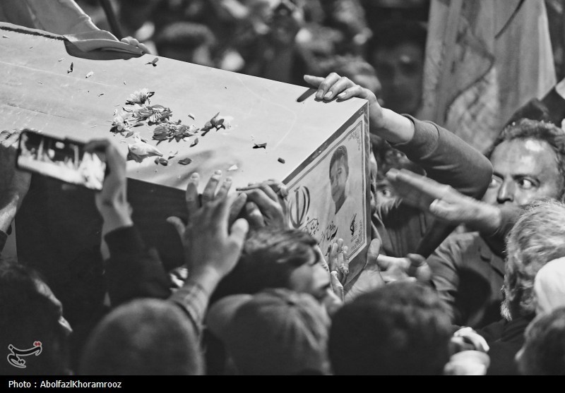 کاشان , اخبار کاشان , تشییع شهدا , تشییع , 