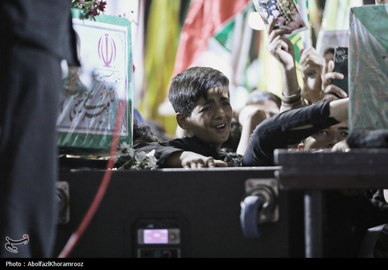 کاشان , اخبار کاشان , تشییع شهدا , تشییع , 