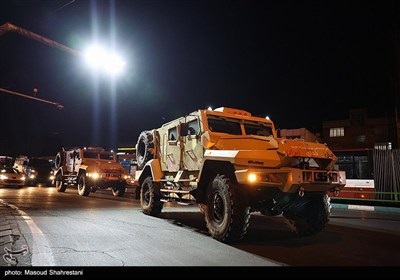 کاروان خودرویی تیپ ویژه نوپو یگان‌های ویژه فراجا