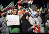 اجتماع مردم شیراز در حمایت از رهبری و نیروهای مسلح