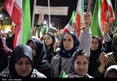 اجتماع مردم شیراز در حمایت از رهبری و نیروهای مسلح