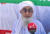 مولوی ایزدپناه: ملت ایران با تبعیت از رهبری دشمنان را به زانو درآورد