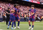 برد پر گل بارسلونا در دربی کاتالونیا