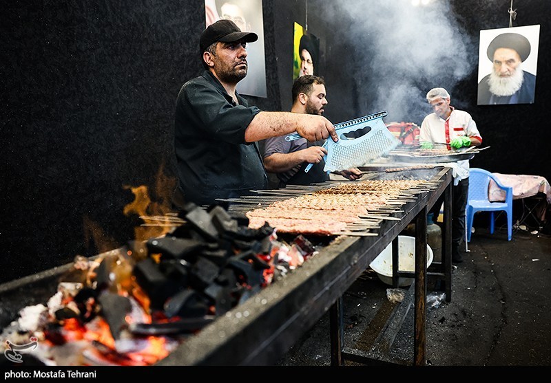 پشتیبانی موکب‌ها از تجمعات شبانه در گرگان