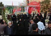 آیین بزرگداشت چهلم شهدای جنگ رمشان اصفهان