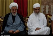دیدار نماینده ولی‌فقیه در هرمزگان با خانواده پاسدار شهید اهل سنت