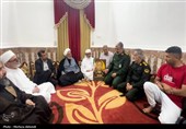 دیدار نماینده ولی‌فقیه در هرمزگان با خانواده پاسدار شهید اهل سنت