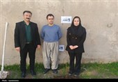 کاشت نهال به یاد رهبر شهید انقلاب در کردستان