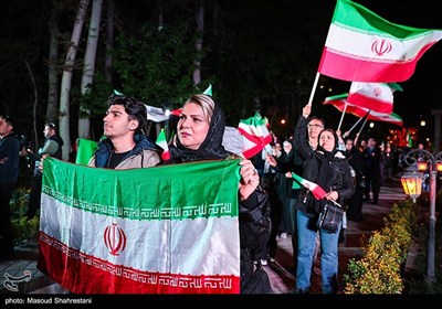 Tehran Nights: Citizens Rally in Support of Islamic Republic