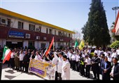 اجتماع کادر بهداشت و درمان لرستان در محکومیت جنایات آمریکا و اسرائیل