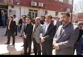 اجتماع کادر بهداشت و درمان لرستان در محکومیت جنایات آمریکا و اسرائیل