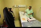 عیادت خبرنگاران تسنیم استان زنجان از مدیر عامل جمعیت هلال احمر زنجان