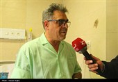 عیادت خبرنگاران تسنیم استان زنجان از مدیر عامل جمعیت هلال احمر زنجان
