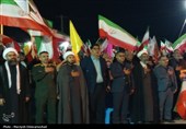 تداوم حماسه حضور مردم در خیابان‌های بندرلنگه