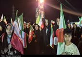 تداوم حماسه حضور مردم در خیابان‌های بندرلنگه