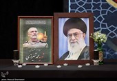 بزرگداشت چهلمین روز شهادت رئیس دفتر فرماندهی کل قوا