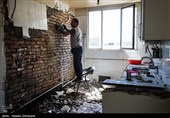 گروه‌های جهادی پای کار بازسازی خانه های آسیب دیده در جنگ