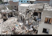 گروه‌های جهادی پای کار بازسازی خانه های آسیب دیده در جنگ