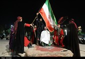 آیین تعزیه‌خوانی در سوگ شهادت امام صادق(ع) در کرمان