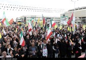 اجتماع صادقیون در میدان شهدای مشهد؛ تشییع پیکر 2 شهید