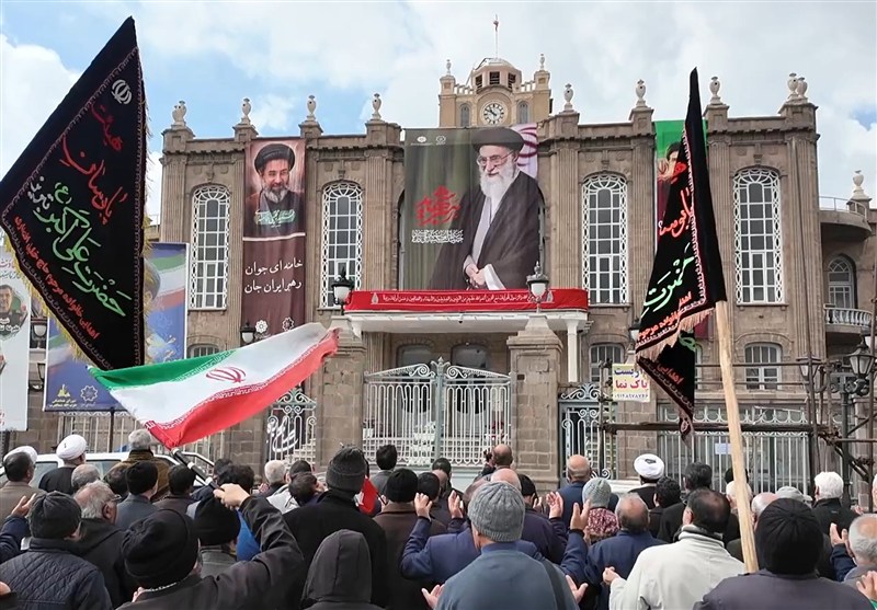 مردم تبریز در عزای امام جعفر صادق(ع)