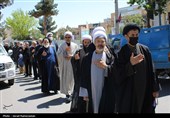 عزاداری مردم دامغان در سالروز شهادت شیخ الائمه امام جعفر صادق