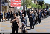 عزاداری مردم دامغان در سالروز شهادت شیخ الائمه امام جعفر صادق