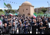 عزاداری مردم دامغان در سالروز شهادت شیخ الائمه امام جعفر صادق