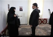 تقدیر استاندار اردبیل از صبر خانواده شهدای جنگ رمضان گرمی