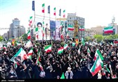  تجمع مردمی «مکتب شهادت» همزمان با سالروز شهادت امام جعفر صادق(ع) در میدان جمهوری اسلامی