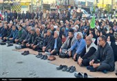 حماسه عزاداران دهدشت در سوگ امام ششم شیعیان