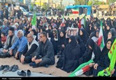 حماسه عزاداران دهدشت در سوگ امام ششم شیعیان