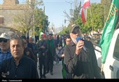 حماسه عزاداران دهدشت در سوگ امام ششم شیعیان
