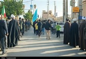 حماسه عزاداران دهدشت در سوگ امام ششم شیعیان