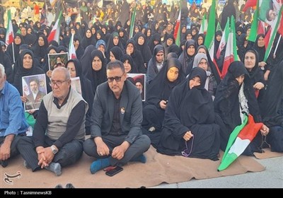 کهگیلویه در روز شهادت امام صادق(ع) غرق در عزا و ماتم