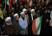 مردم ارومیه یکصدا شعار « جانم فدای ایران» سردادند