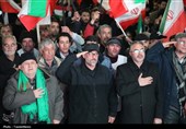 مردم ارومیه یکصدا شعار « جانم فدای ایران» سردادند