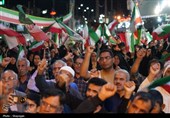 اجتماع بزرگ مردمی بیعت با رهبر معظم انقلاب و حمایت از نیروهای مسلح در شهر چغادک