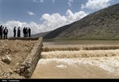 اثربخشی چشمگیر طرح‌های آبخیزداری کهگیلویه و بویراحمد در بارش‌های اخیر