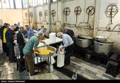 فعالیت آشپزخانه جهادی موکب المهدی (عج) شمیرانات