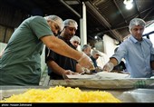 فعالیت آشپزخانه جهادی موکب المهدی (عج) شمیرانات