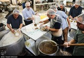 فعالیت آشپزخانه جهادی موکب المهدی (عج) شمیرانات