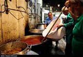 فعالیت آشپزخانه جهادی موکب المهدی (عج) شمیرانات