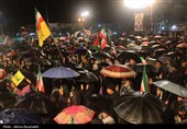 موج چهل و ششم حماسه خیابان؛ باران هم خیابان‌ها را خالی نکرد