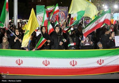 اجتماع مردم اصفهان در حمایت از رهبری و نیروهای مسلح