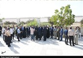 کاشت نهال به یاد 35 شهید والامقام اقتدار رمضان در بوشهر