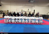 چهارمین اردوی تیم ملی کاراته بانوان در رشت آغاز شد