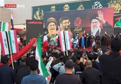 ما بين لحظة الاستشهاد والأربعينية.. العراقيون يجددون العهد مع الإمام الشهيد الخامنئ