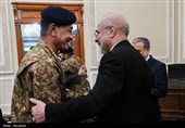 دیدار فرمانده ارتش پاکستان با محمدباقر قالیباف