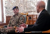 دیدار فرمانده ارتش پاکستان با محمدباقر قالیباف
